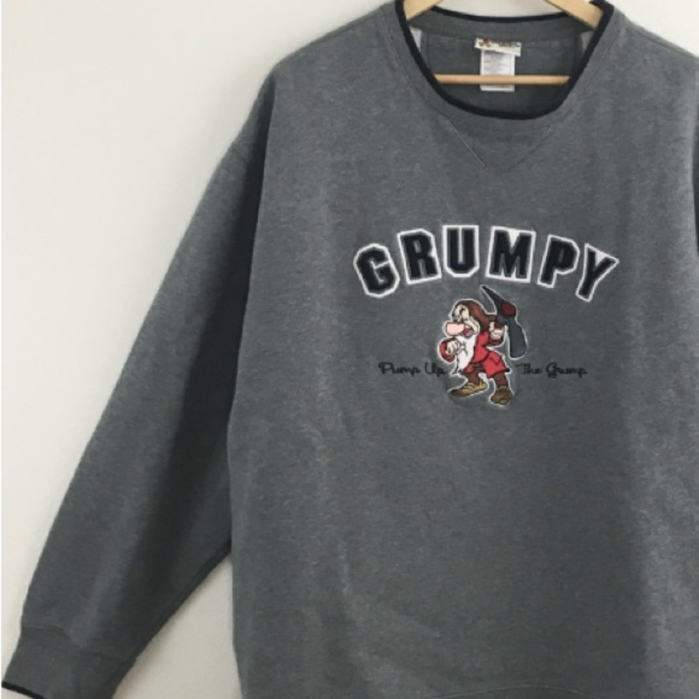 Disney | Grumpy Gray Sweatshirt